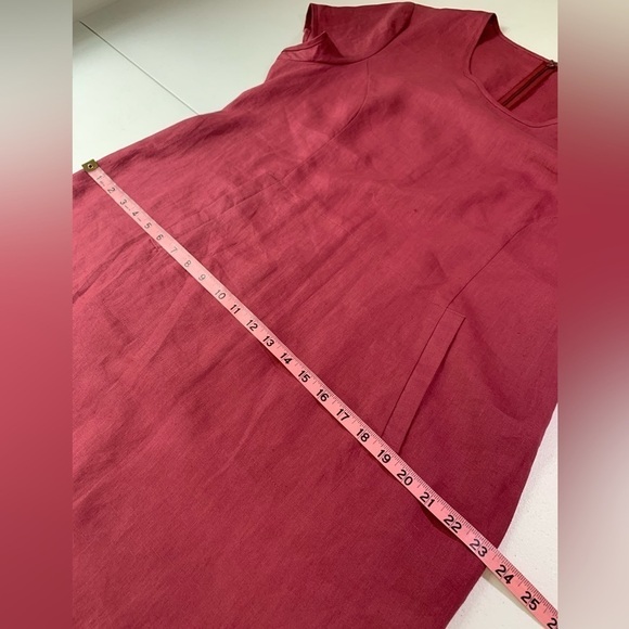 MASAI Nabla Linen Sheath Dress Boysenberry - Picture 9 of 10